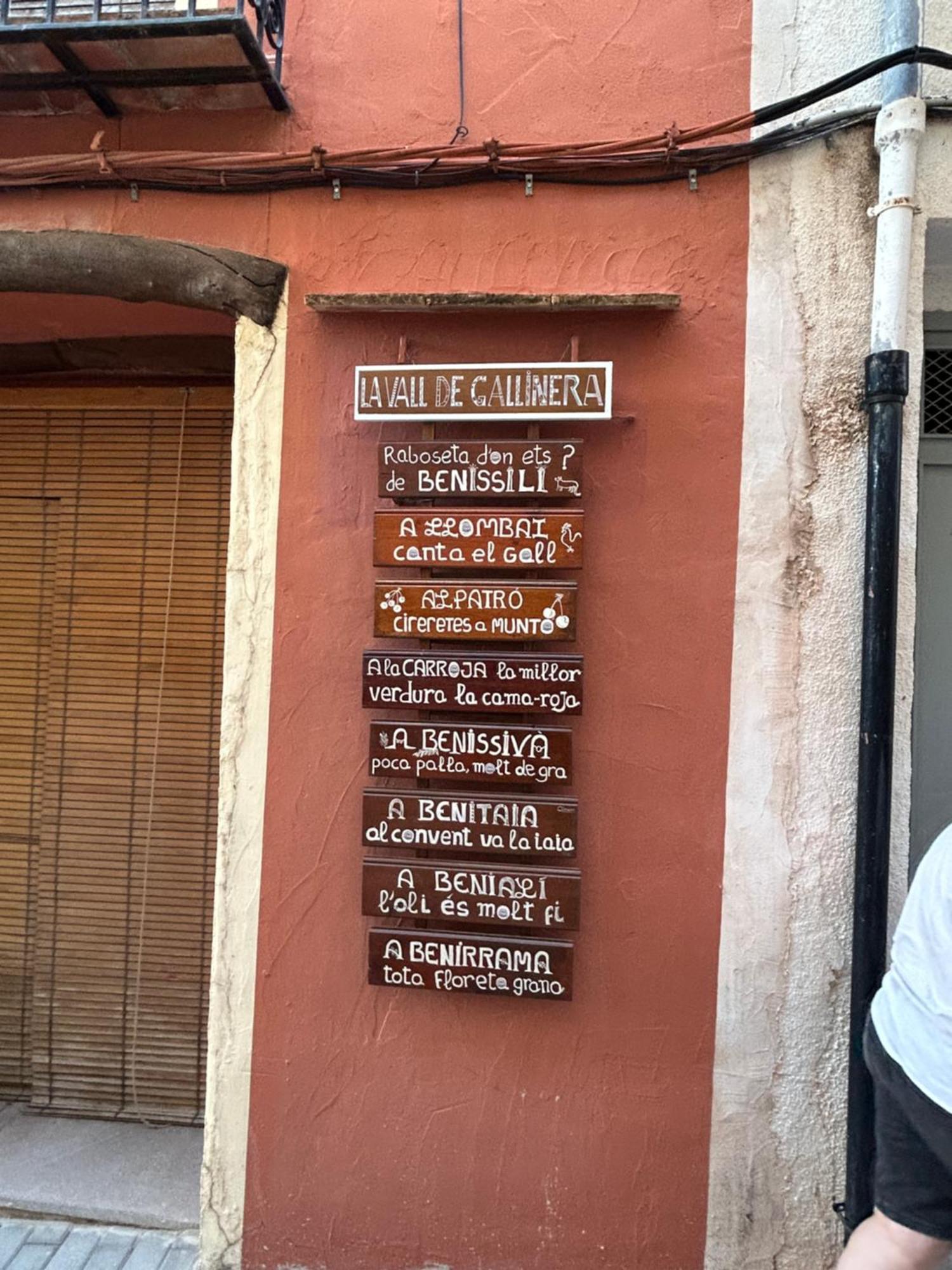 Casa Gallinera Benissiva Buitenkant foto